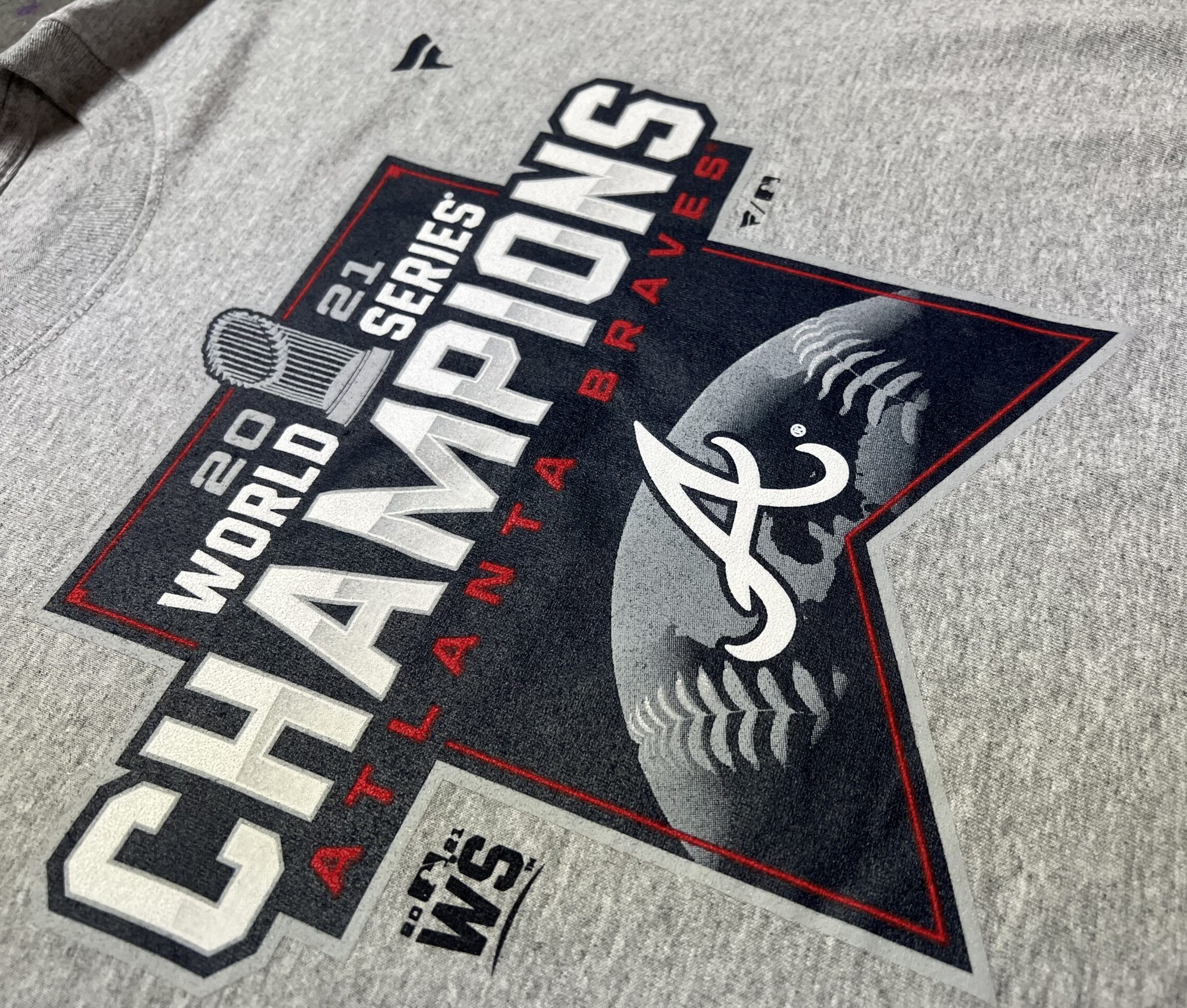 2021 Braves World Series In Flight print